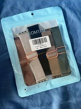 EOMTAM 5-Pack Milanese Loop Watch Bands - Neutral Tones- for Apple Watch -NWT